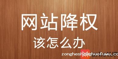 网站降权很长时间无法恢复怎么办（被降权先分析是什么原因造成的降权）(图1)